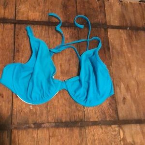 Aqua Blue Vintage Underwire Bikini 🤙🏽 DD